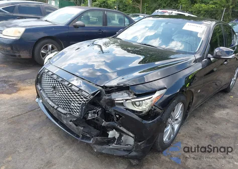 2014 Infiniti Q50 из США, поврежденный, VIN JN1BV7AR5EM694736